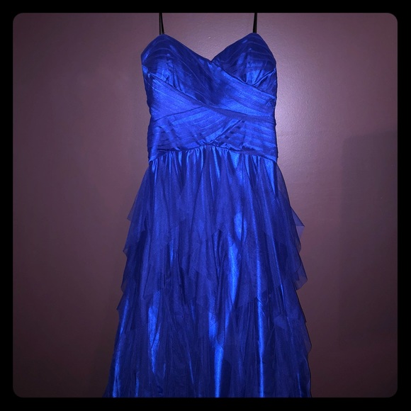Blue formal dress - Picture 1 of 2